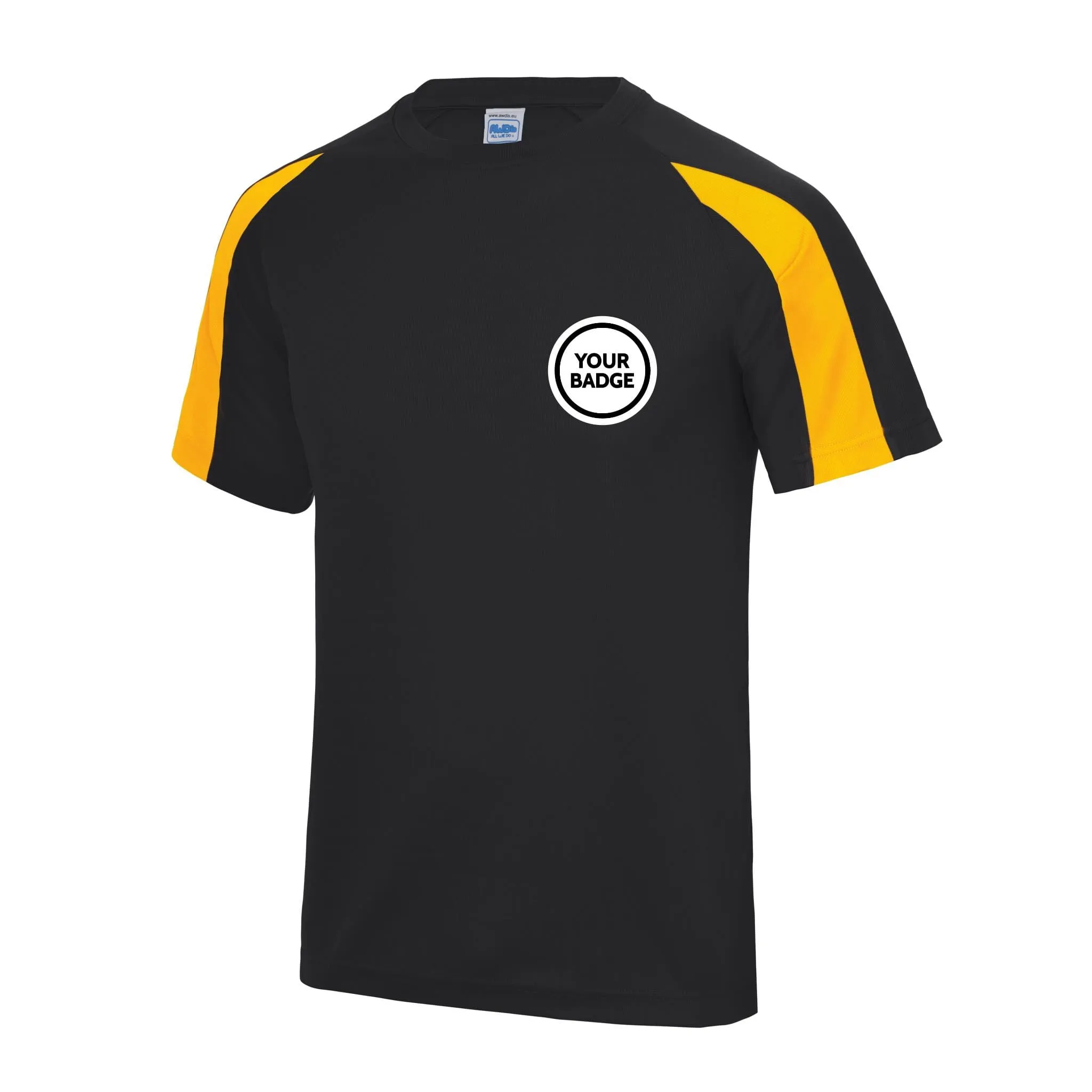1 Squadron Strikemasters - Masirah Oman Contrast Polyester T-Shirt