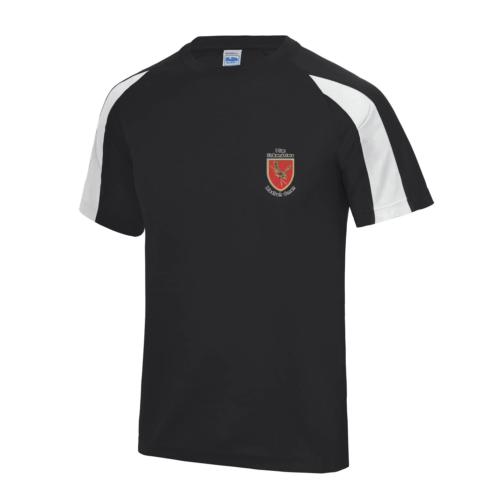 1 Squadron Strikemasters - Masirah Oman Contrast Polyester T-Shirt