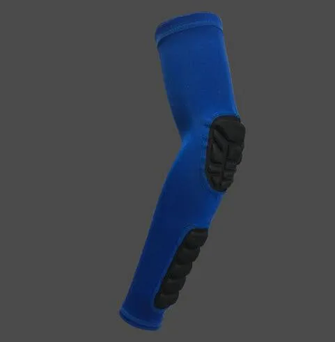 Arm Warmers Basketball Sleeves Honeycomb Sponge Anti-collision Non-slip Compression Elbow Pads Protector Armband Sport Safety