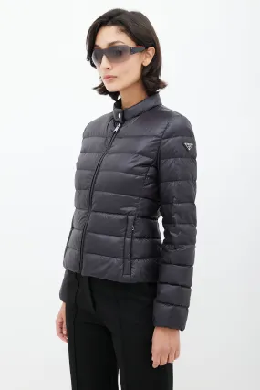 Black Logo Down Jacket