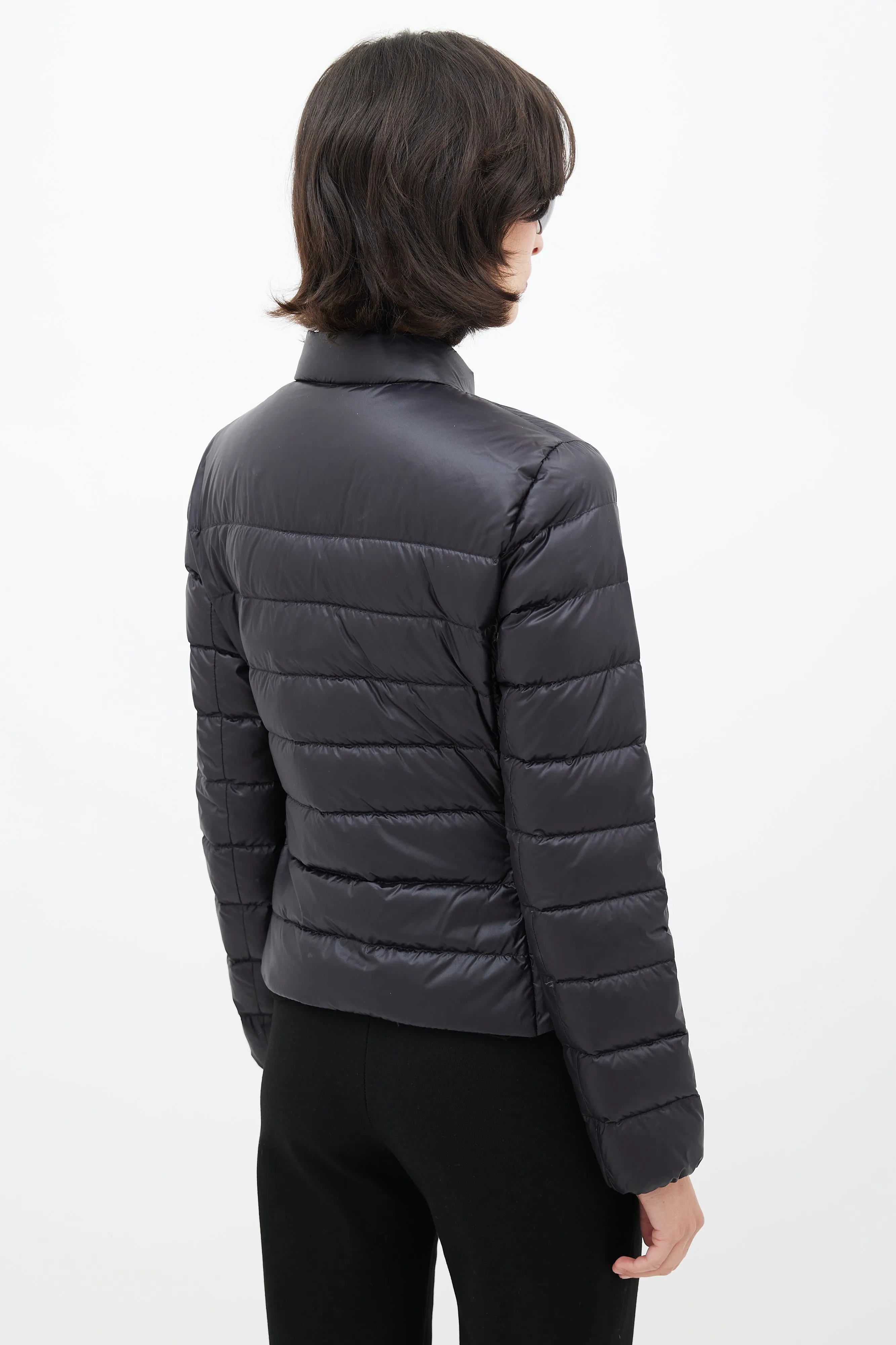 Black Logo Down Jacket