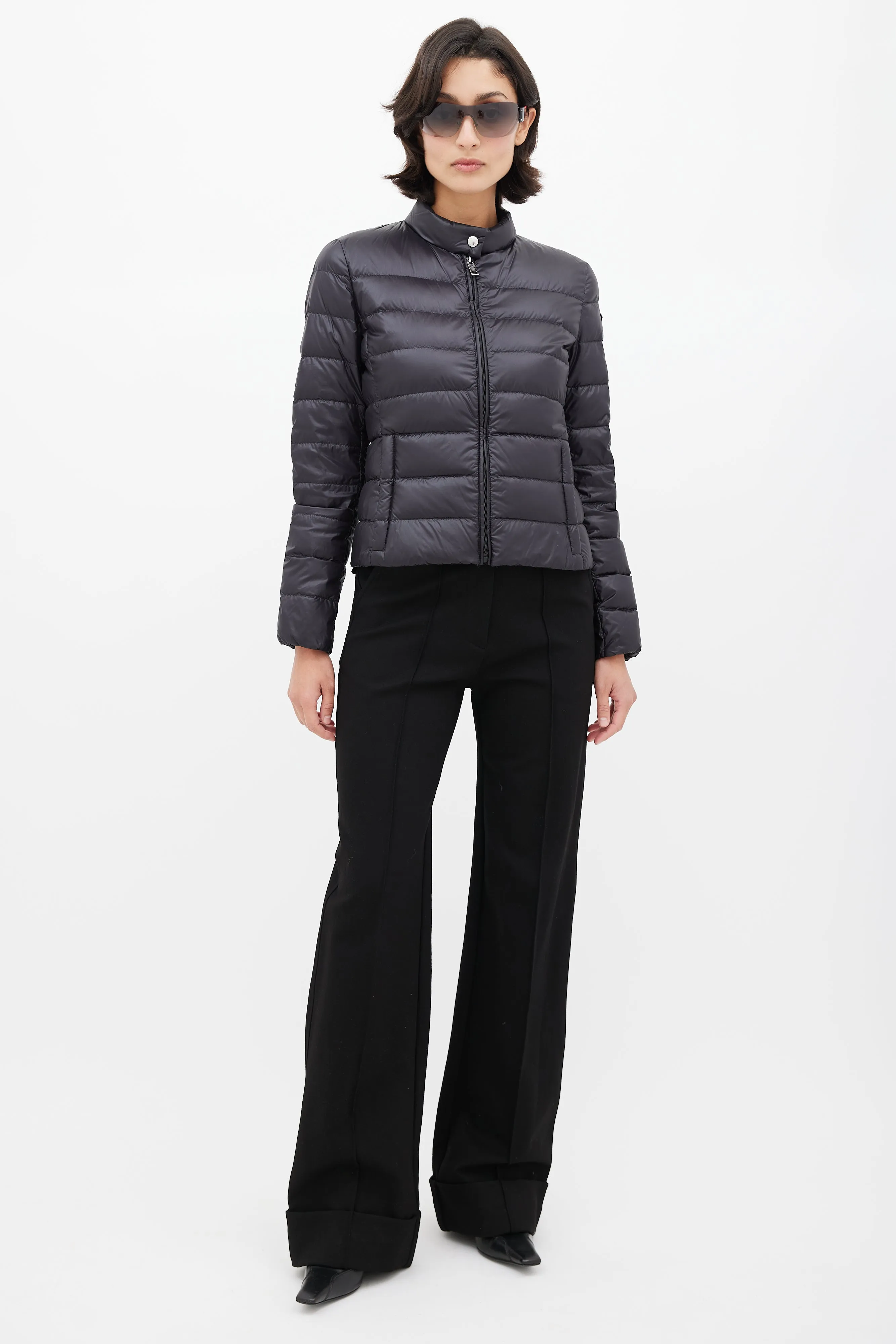 Black Logo Down Jacket