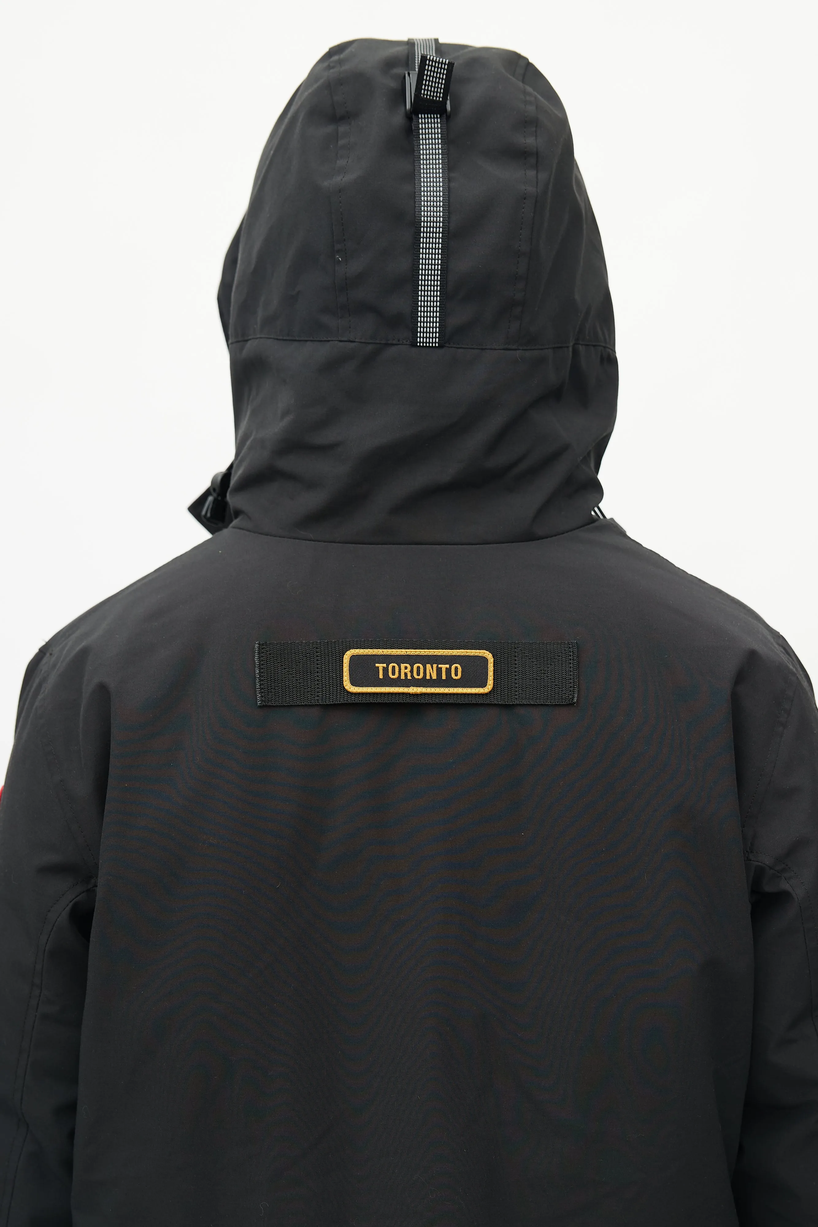 Black Toronto Down Reflective Jacket