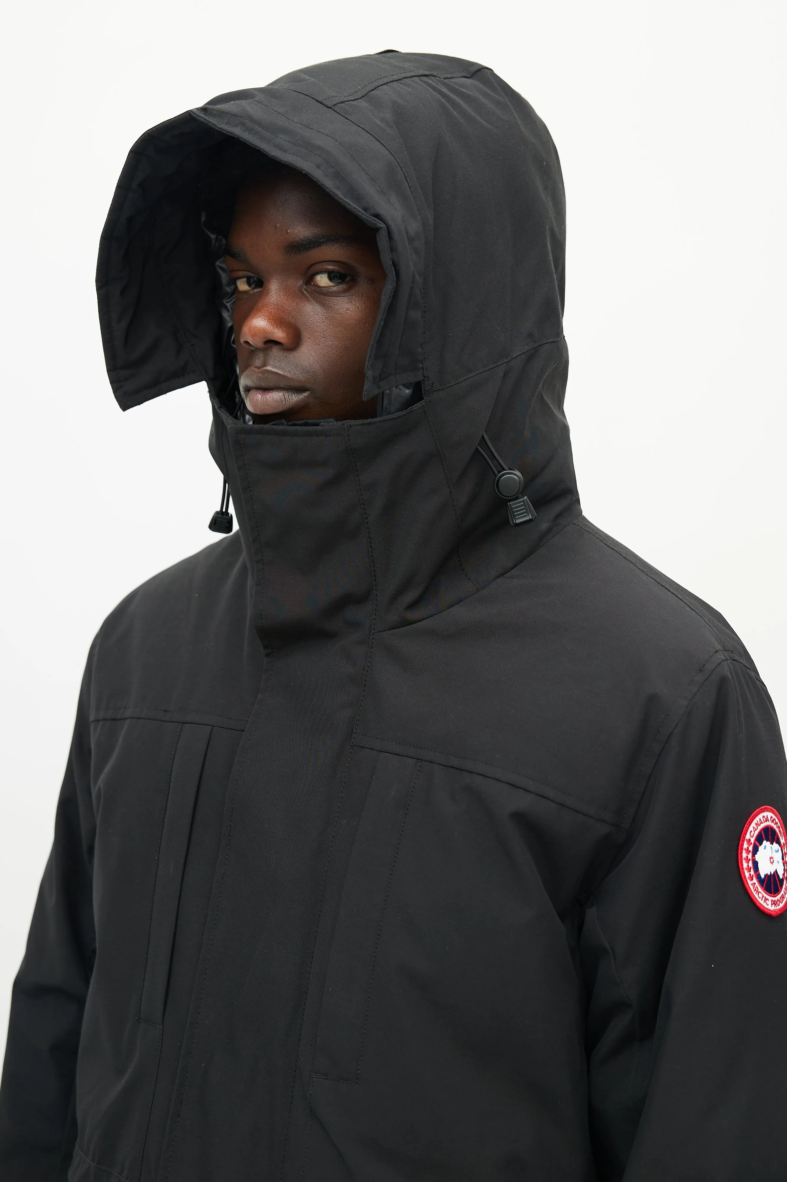 Black Toronto Down Reflective Jacket