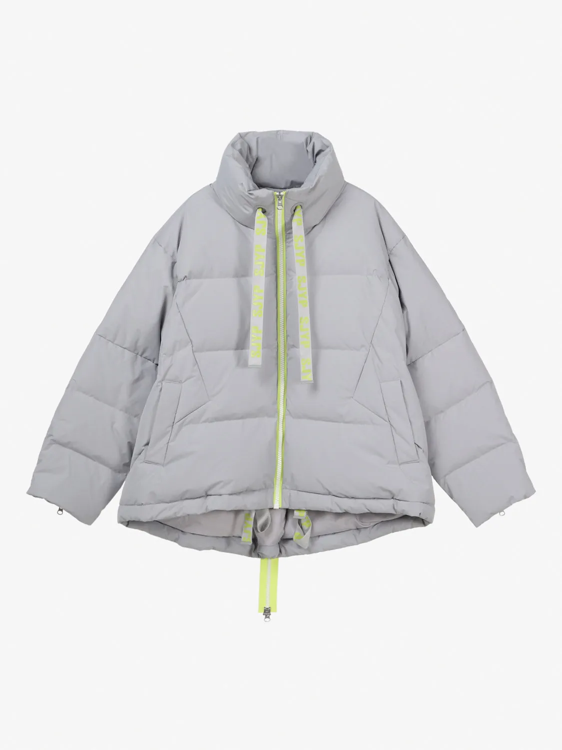 COLOR GOOSE DOWN SHORT JUMPER