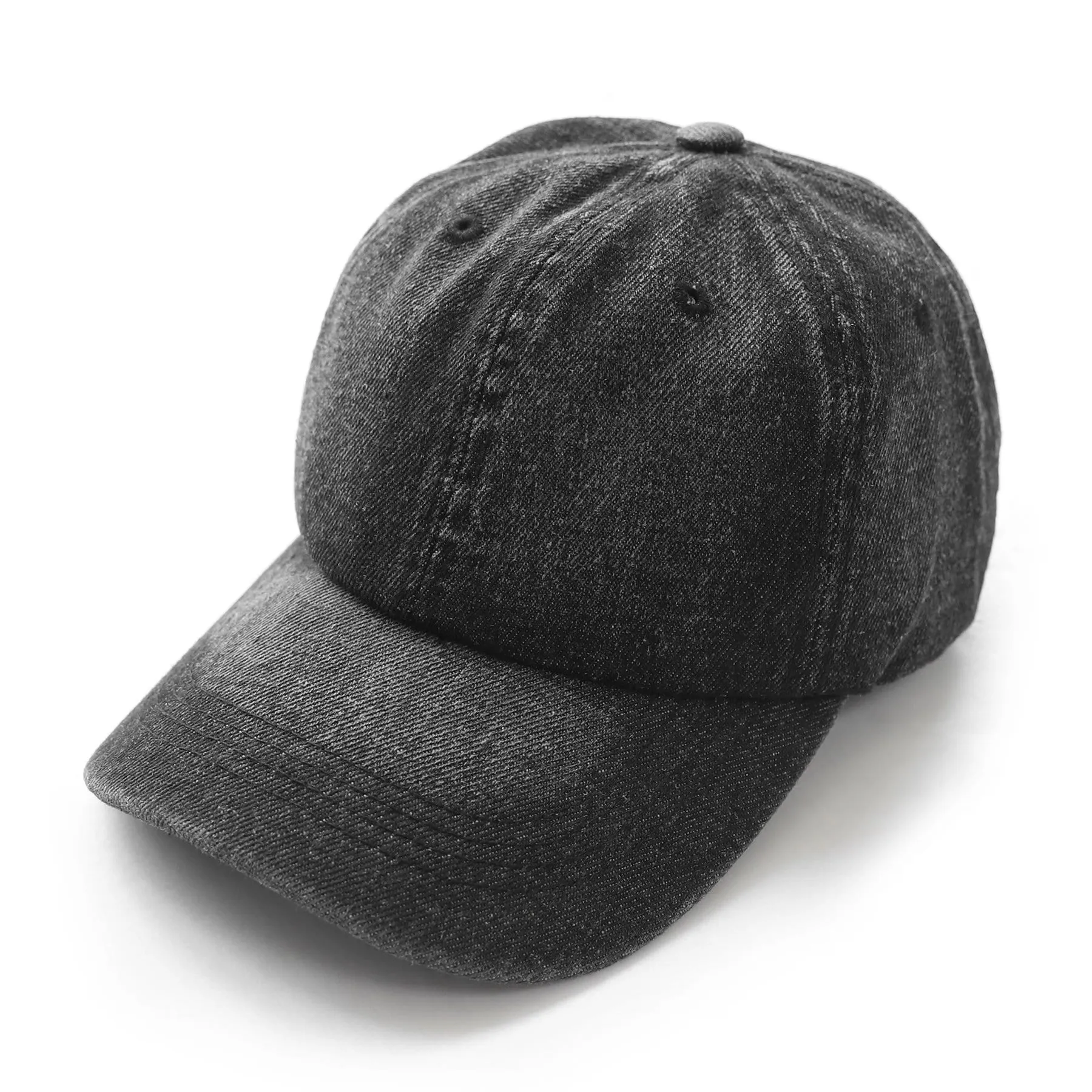 Cotton denim baseball cap #2317