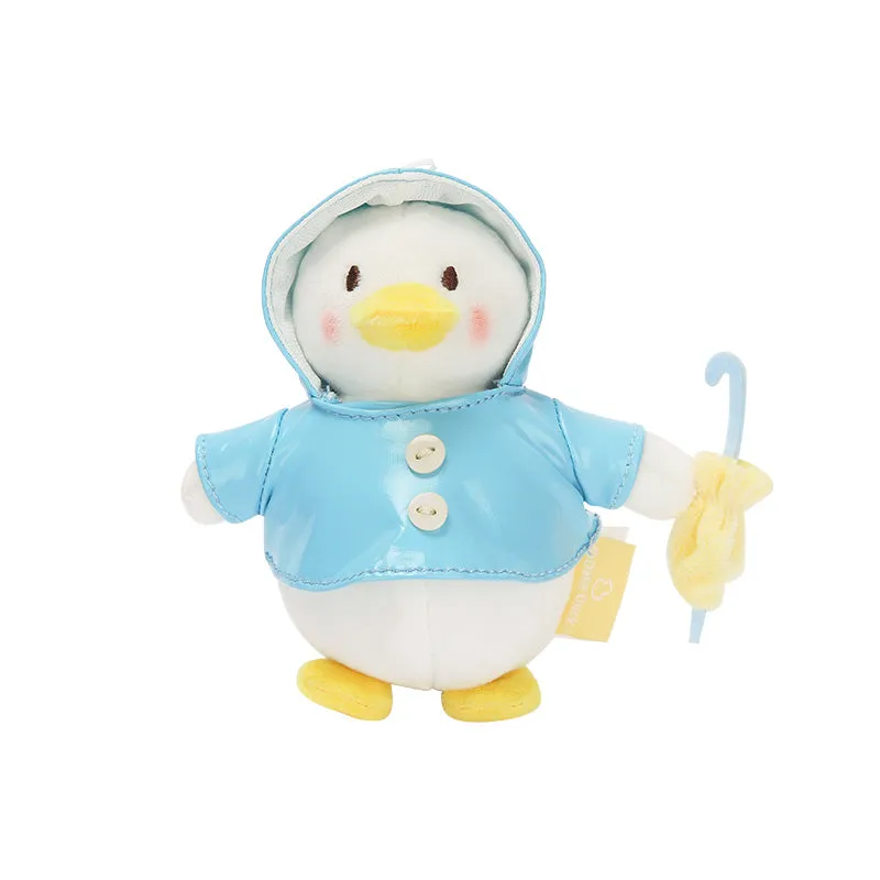 Cute Cartoon Navy Duck Plush Keychain