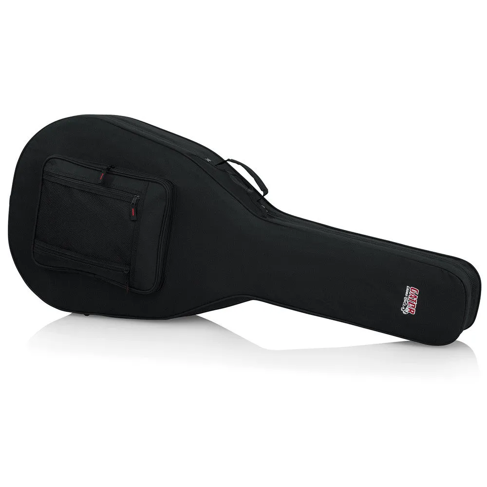 Gator Cases Rigid EPS Foam Lightweight Case For Jumbo Acoustic Guitars