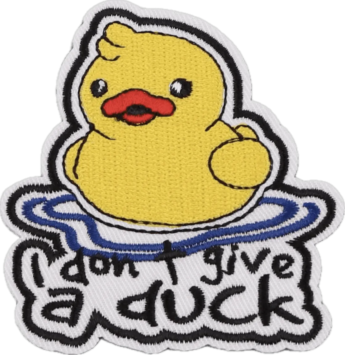 I dont give a Duck- Embroidered Patch