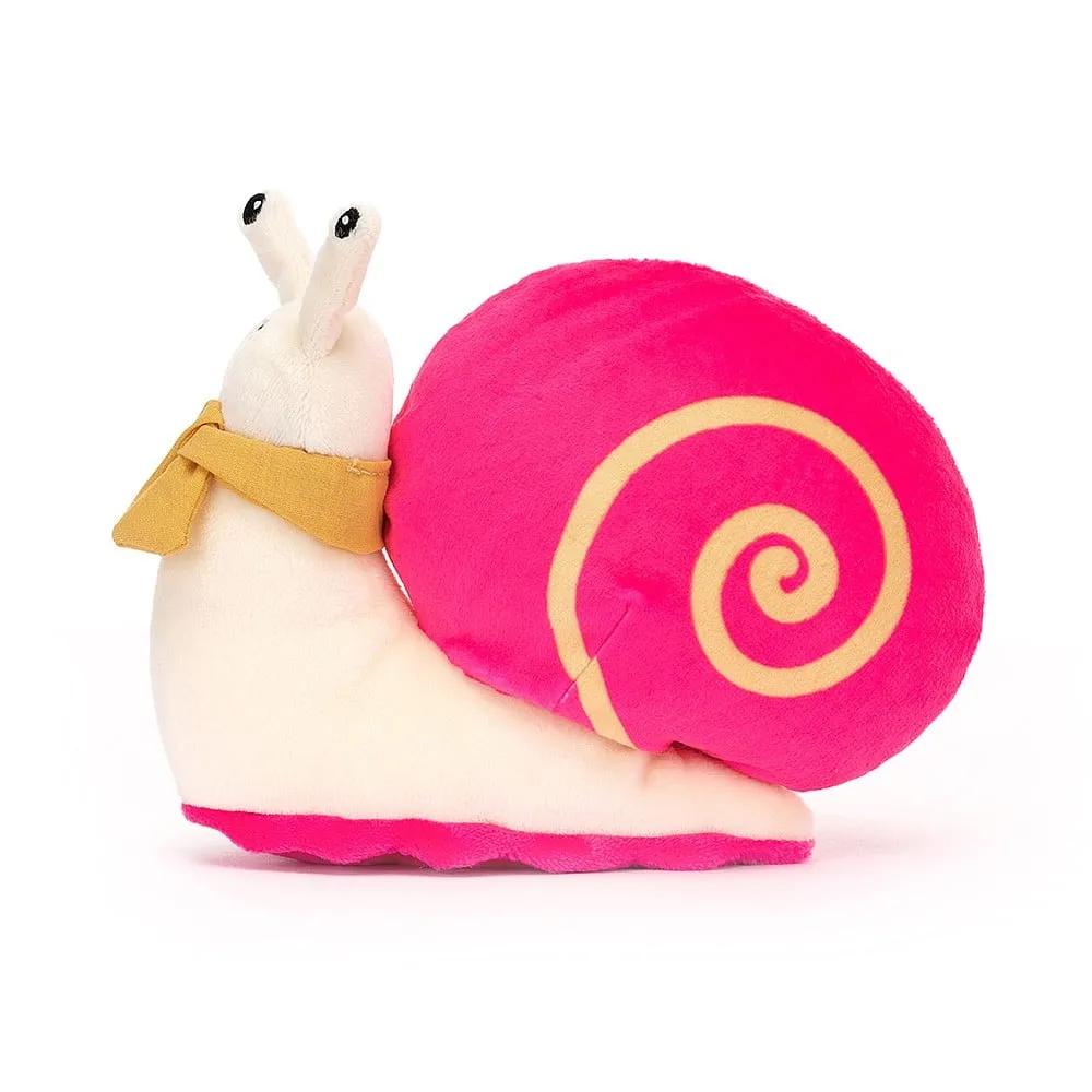Jellycat Soft Toy Escarfgot Pink