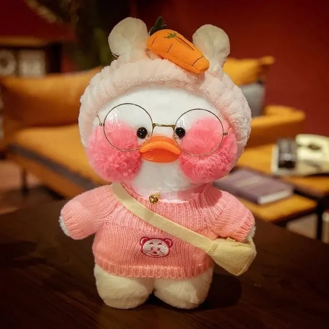 Kawaii Cafe Mimi Duck Plush Toy 30CM
