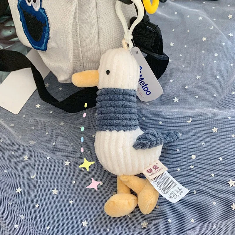 Kawaii Cartoon Duck Keychain