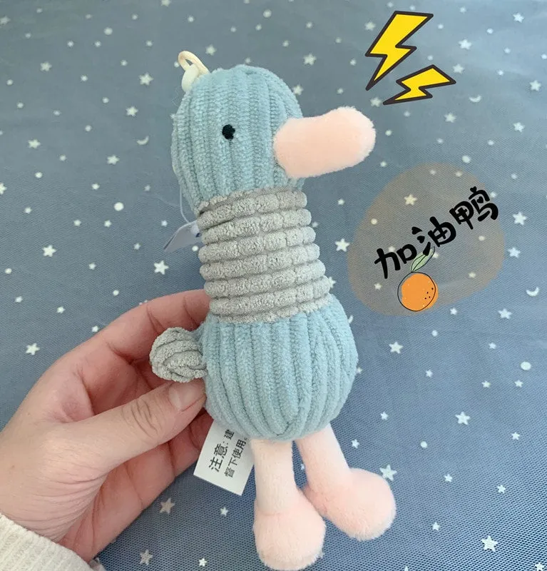 Kawaii Cartoon Duck Keychain