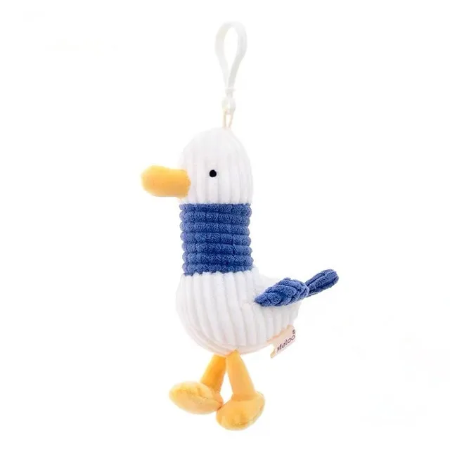 Kawaii Cartoon Duck Keychain