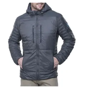 Kuhl Spyfire Hoodie Hoody Puffer Jacket Goose Down in Carbon Size XL