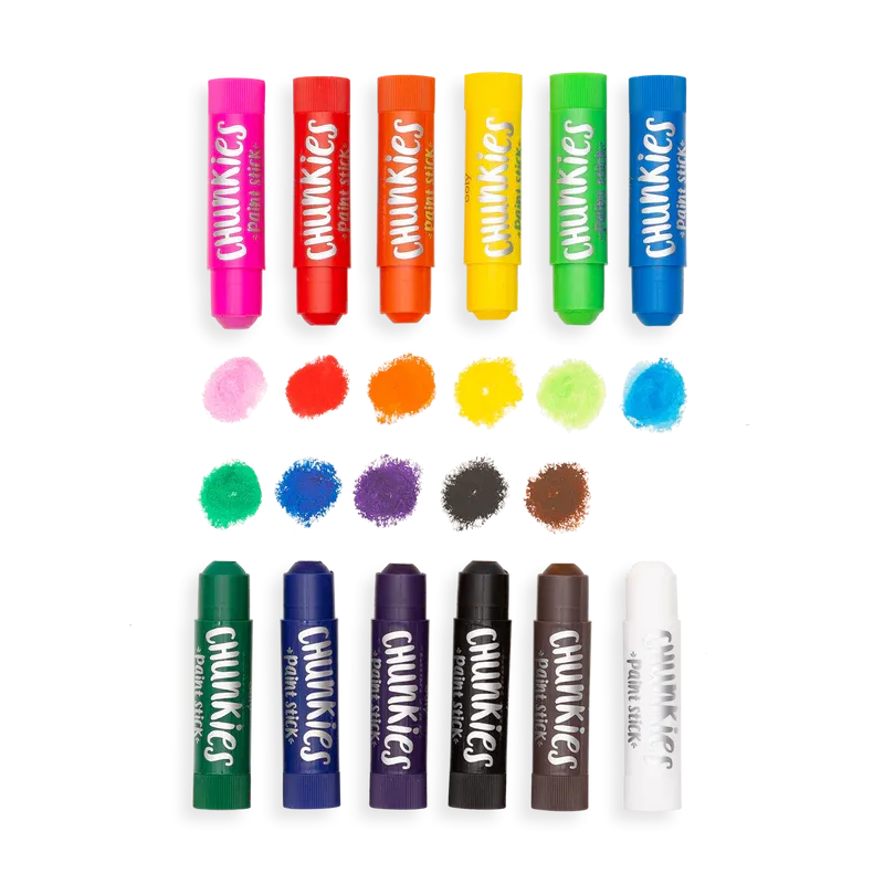 Ooly Chunkies Paint Sticks Set of 12