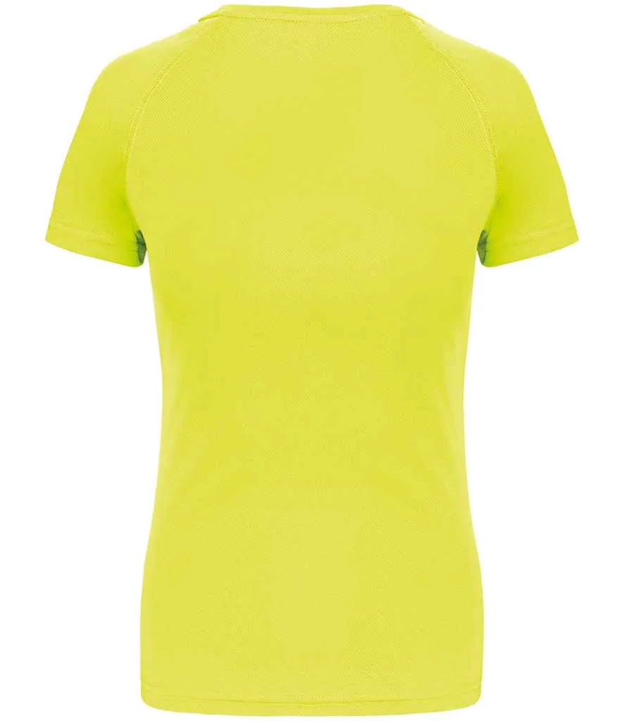 Proact Ladies Performance T-Shirt | Fluorescent Yellow