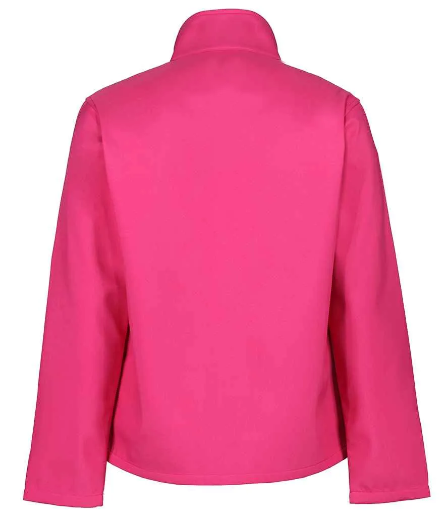 Regatta Ablaze Printable Soft Shell Jacket | Hot Pink/Black