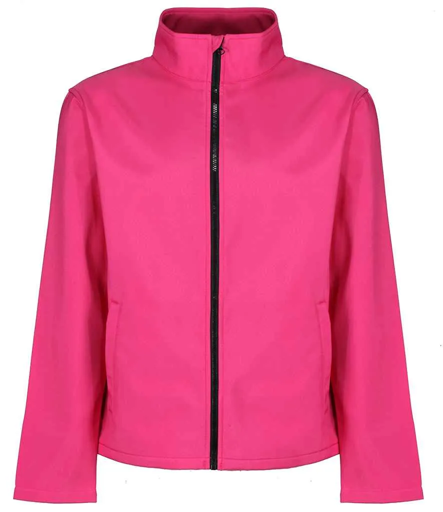 Regatta Ablaze Printable Soft Shell Jacket | Hot Pink/Black