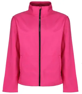 Regatta Ablaze Printable Soft Shell Jacket | Hot Pink/Black