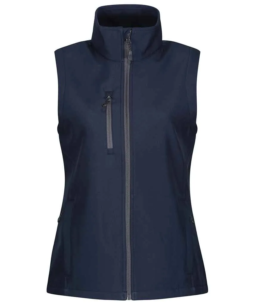 Regatta Honestly Made Ladies Recycled Soft Shell Bodywarmer | Navy