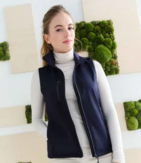 Regatta Honestly Made Ladies Recycled Soft Shell Bodywarmer | Navy