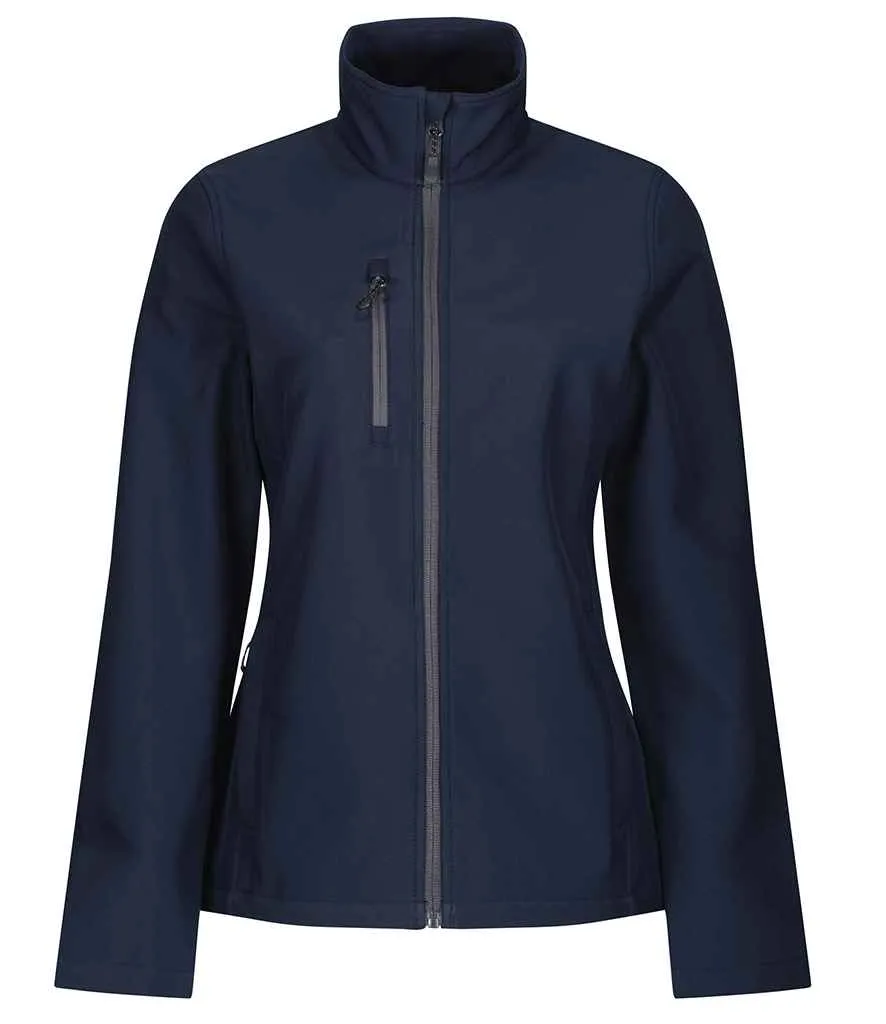 Regatta Honestly Made Ladies Recycled Soft Shell Jacket | Navy