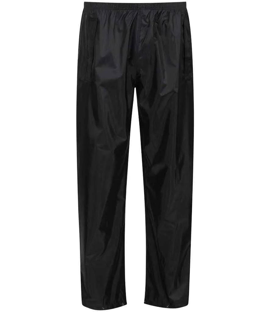 Regatta Pro Stormbreak Waterproof Overtrousers | Black