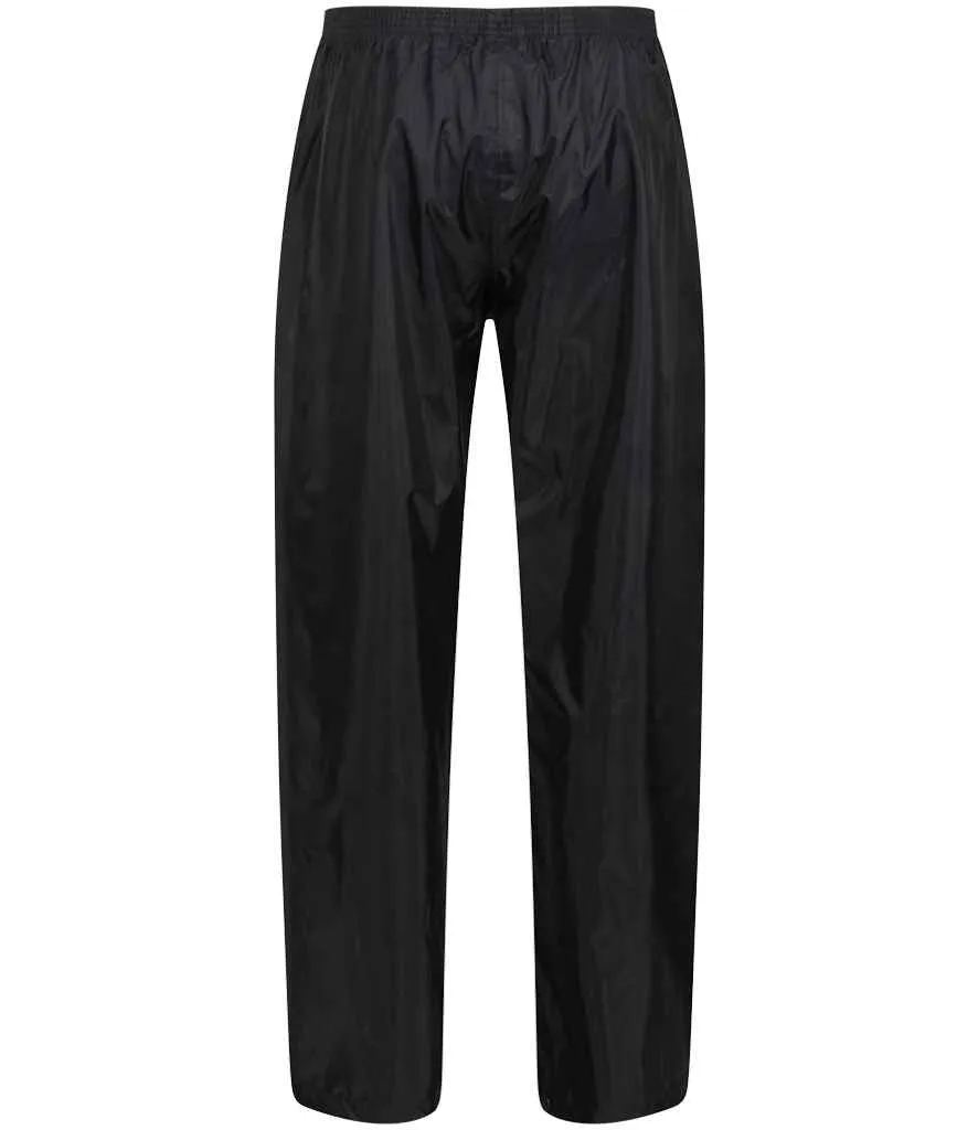 Regatta Pro Stormbreak Waterproof Overtrousers | Black
