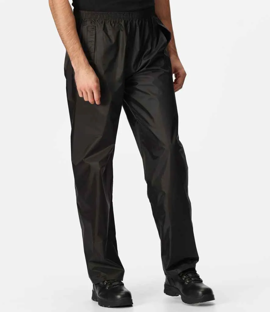 Regatta Pro Stormbreak Waterproof Overtrousers | Black