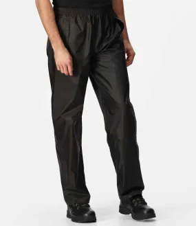 Regatta Pro Stormbreak Waterproof Overtrousers | Black