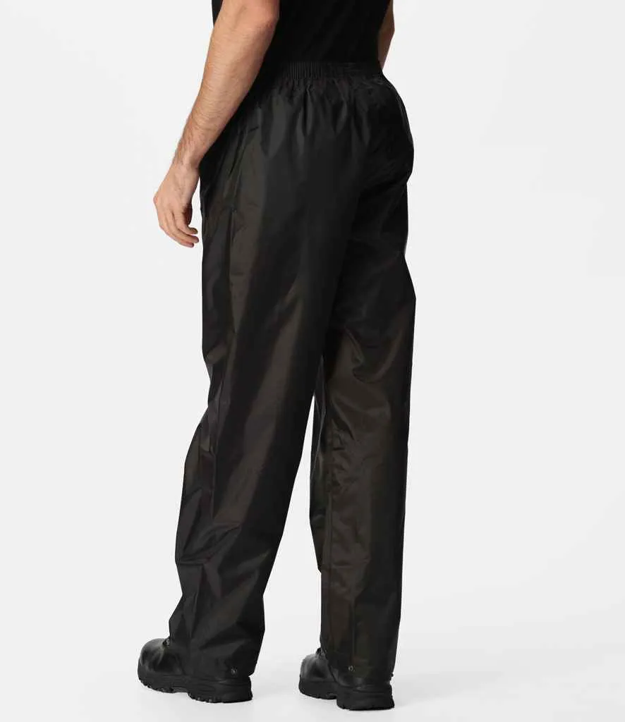 Regatta Pro Stormbreak Waterproof Overtrousers | Black
