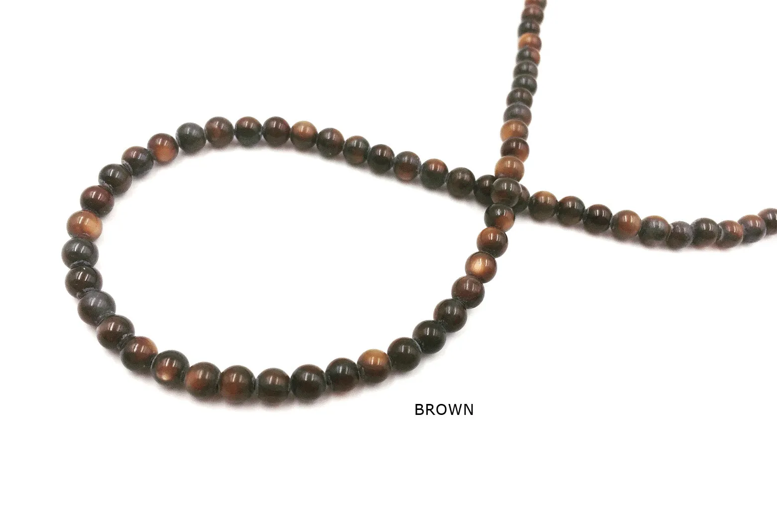 SP1046 4mm Round Shell Beads