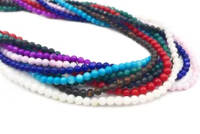 SP1046 4mm Round Shell Beads