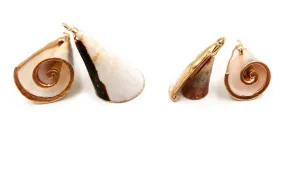 SP1064 Cone Swirl Shell Pendant