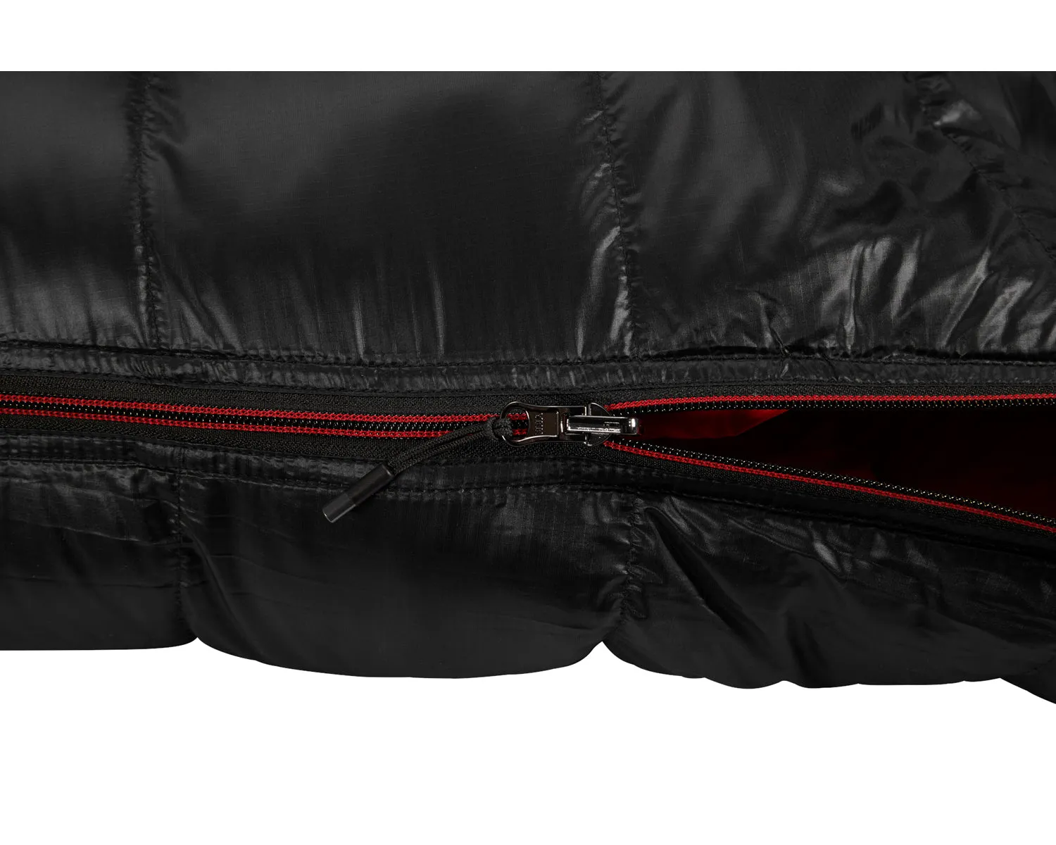 VIB 250 (LEFT ZIP) - Black/Fiery Red