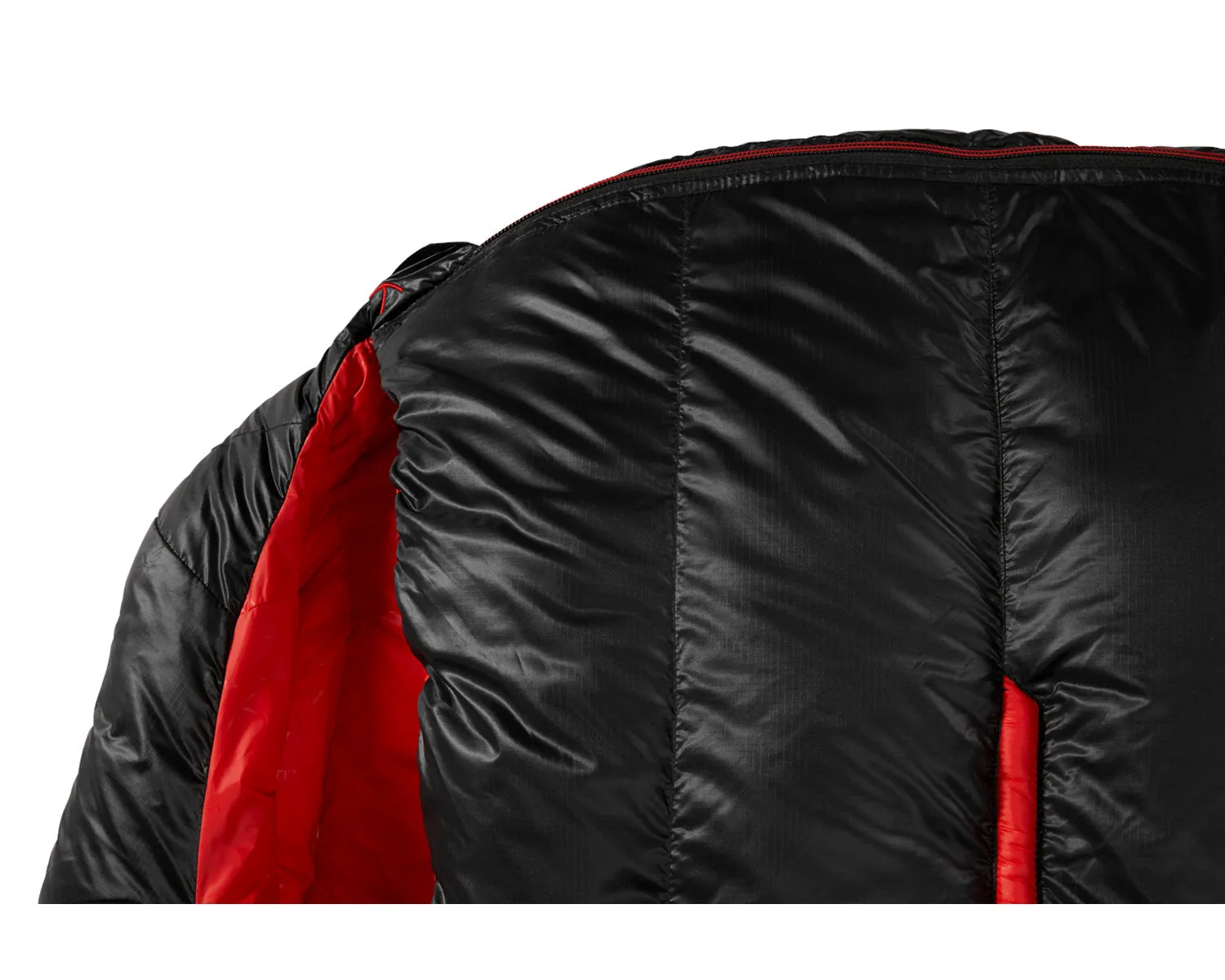 VIB 250 (LEFT ZIP) - Black/Fiery Red