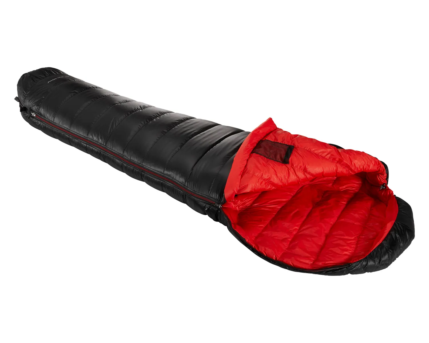 VIB 250 (LEFT ZIP) - Black/Fiery Red