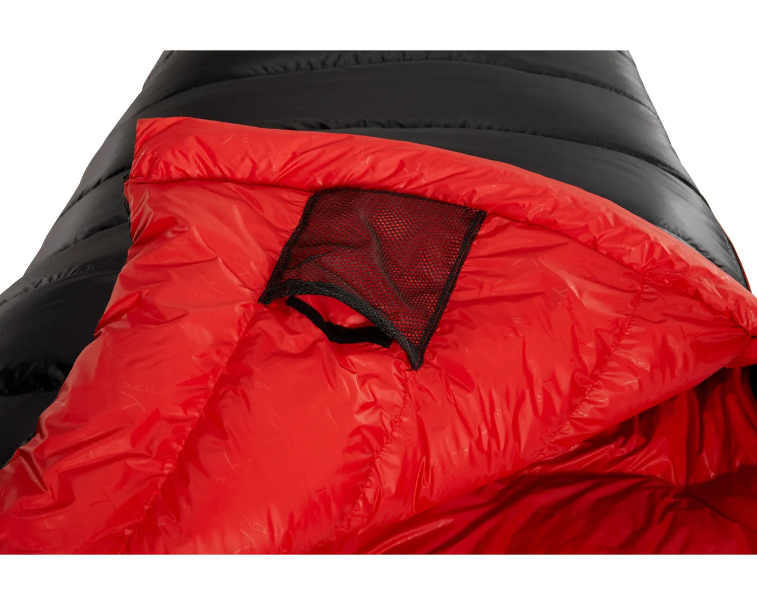 VIB 250 (RIGHT ZIP) - Black/Fiery Red