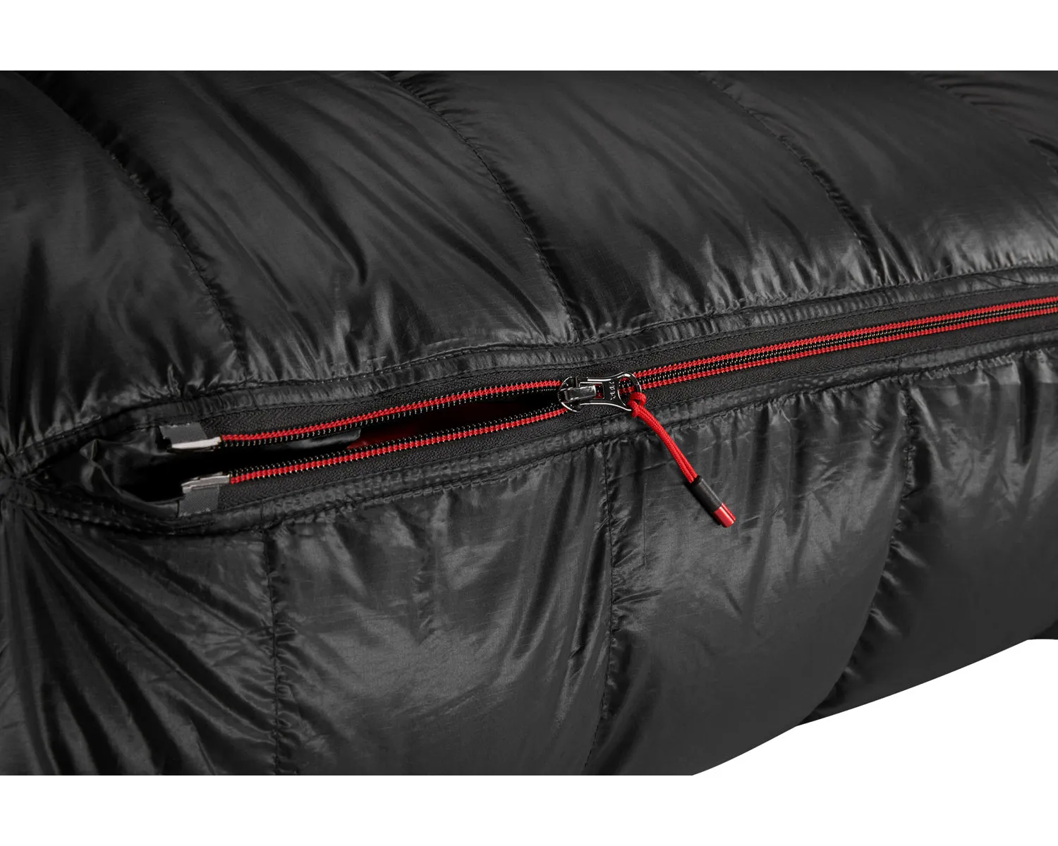 VIB 400 (LEFT ZIP) - Black/Fiery Red