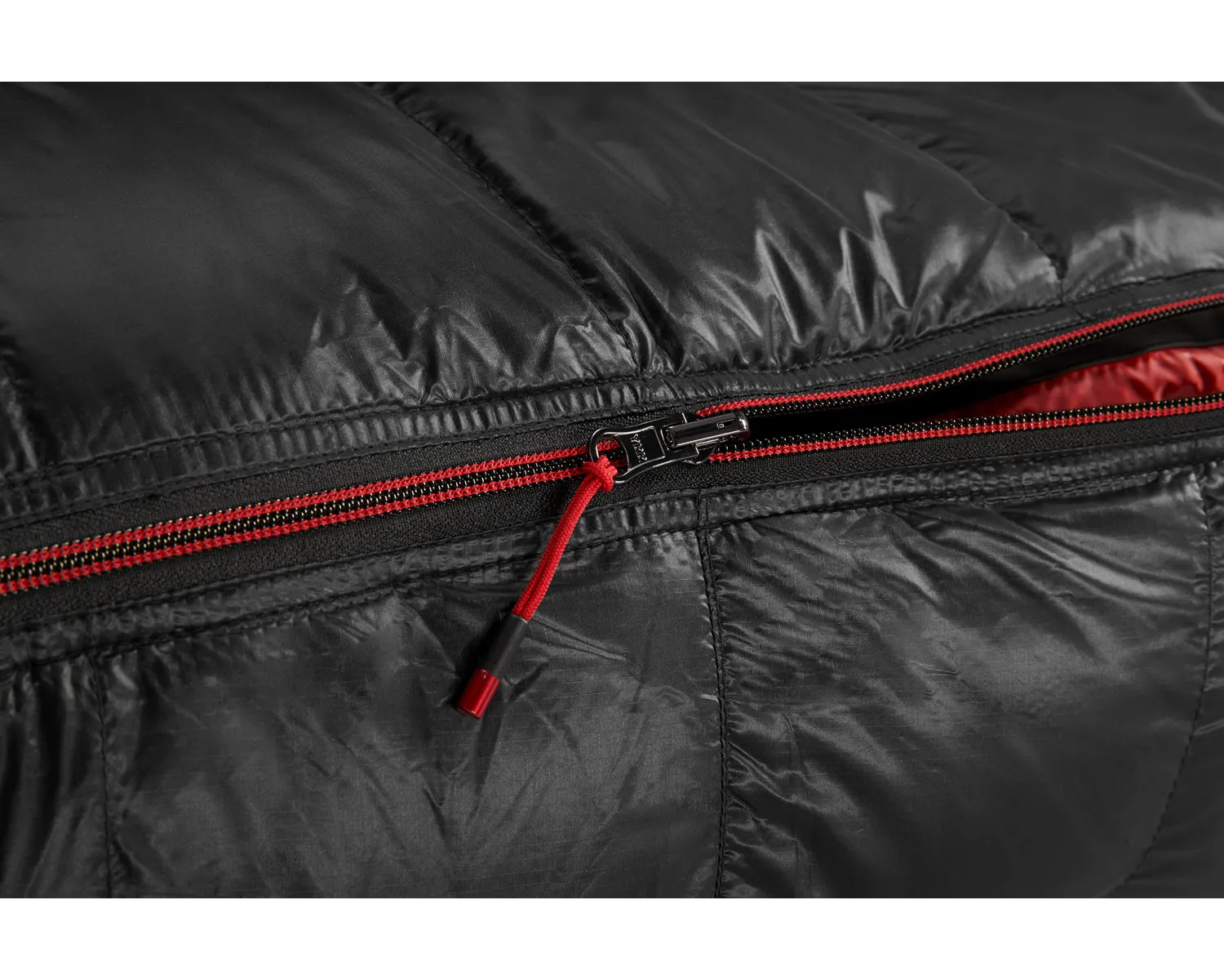 VIB 400 (LEFT ZIP) - Black/Fiery Red