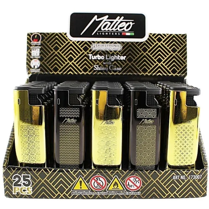 Windproof Golden Lighter - Case of 25